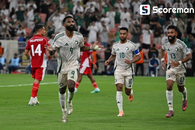 사우디, 북중미 월드컵 보인다… 월드컵 4차예선서 인니 3-2 제압